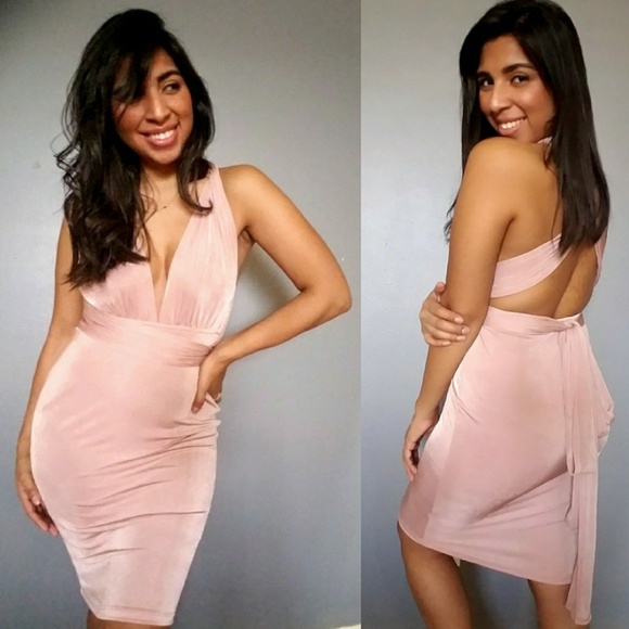 Dresses & Skirts - AUDRINA MAUVE SHORT MULTIWAY DRESS